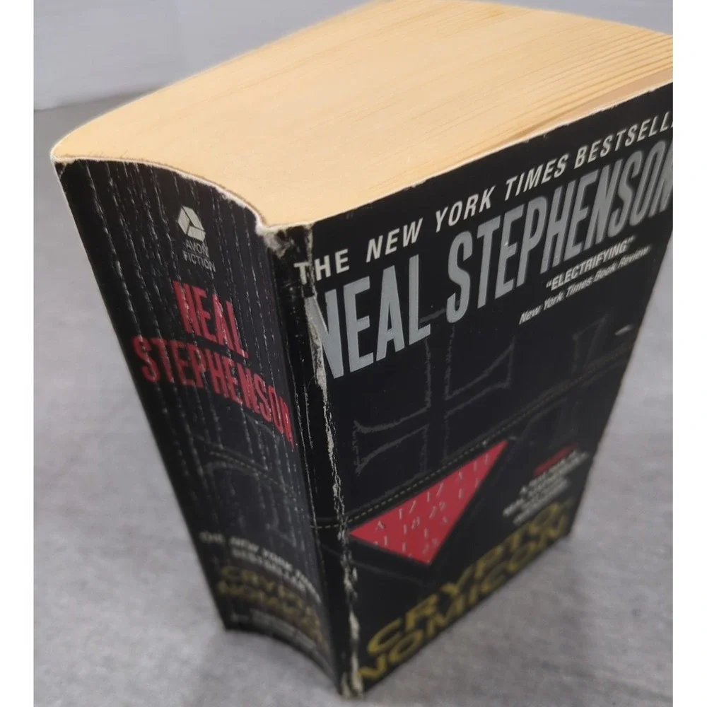 Cryptonomicon‎ Neal Stephenson Frist Avon Books Paperback Edition Nov. 2002 VTG